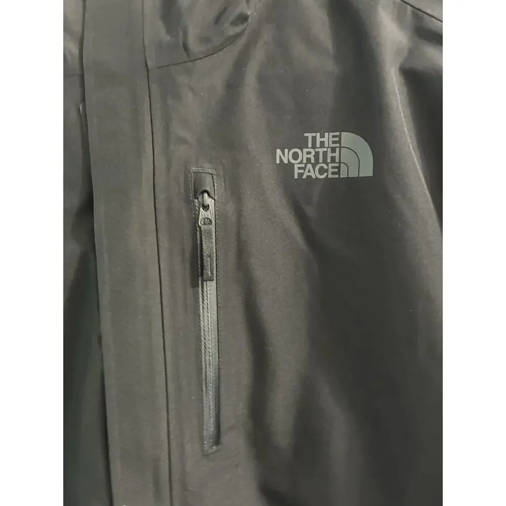 The North Face Dryzzle Jacket Mens Medium Black Futurelight Hooded Rain LOGO